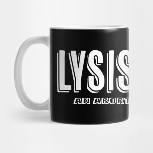 Lysistrata White Logo Mug